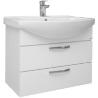 Шкаф с умывальником Mashtab Agat 2 Basic 10680 White 75cm