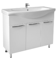 Шкаф с умывальником Mashtab Agat 2 Basic 11344 White 90cm