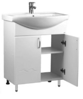 Шкаф с умывальником Mashtab Clasic 2 Basic 11402 White/Beige 60cm фото №2 — интернет-магазин Desire.md