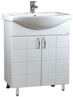 Шкаф с умывальником Mashtab Domino 2 Basic 11420 White 75cm
