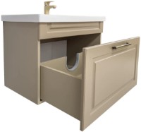 Шкаф с умывальником Mashtab Marbella 1 Sava 11870 Beige Matte 80cm фото №5 — интернет-магазин Desire.md