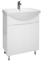 Шкаф с умывальником Mashtab Print 2 Basic 11574 White 65cm