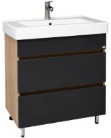 Шкаф с умывальником Mashtab Sonata 2 Sava 11352 Sonoma/Anthracite 80cm