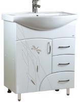 Шкаф с умывальником Mashtab Stuff 3 Basic 11652 White 65cm
