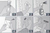 Folie electrostatica geam Delfa 2212108 imaginea #2 — magazin online Desire.md