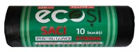 Saci pentru gunoi Ecoși Standart 120L 10pcs Black