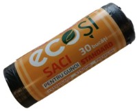 Saci pentru gunoi Ecoși Standart 35L 30pcs Black