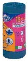 Saci pentru gunoi Logex 55x70cm 50L 15pcs