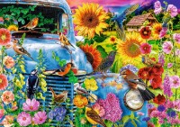 Пазл Trefl 1000 Premium Plus-Tea Time:Country Life:Songbirds (10848)