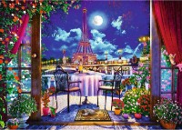 Puzzle Trefl 1000 Premium Plus-Tea Time:Parisian Moonlight (10843)