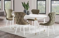 Обеденный стол Dogtas Lorenta 3200387854 Jasmin/Gold