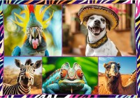 Пазл Trefl Funny Animals 4x250 (13313)