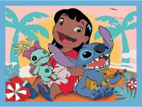 Пазл Trefl Happy Lilo&Stitch Day/Disney 2in1+memos (93585)