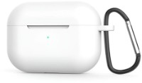 Чехол для наушников Helment Case Silicone Airpods Pro White (AIRPODPRWH)