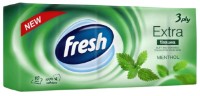 Бумажные салфетки Fresh Extra Mentol 10x10pcs
