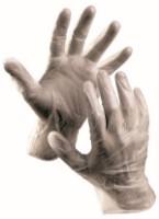 Одноразовые перчатки Cerva Rail 0109000499 7 S 100pcs