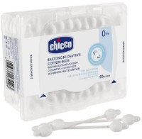 Betisoare din bumbac Chicco Cotton 0+ 60pcs