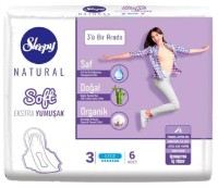 Absorbante Sleepy Natural Soft Night 6pcs