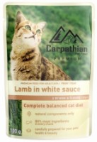 Hrană umedă pentru pisici Carpathian Pet Food Adult Lamb in White Sauce 24x100g