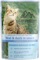 Hrană umedă pentru pisici Carpathian Pet Food Adult Veal & Duck in Sauce 24x100g