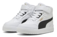Ботинки детские Puma Shuffle Downtown Mid Ac+ Ps Puma White/Black/Gold, s.35