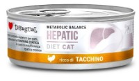 Hrană umedă pentru pisici Disugual Hepatic Diet Turkey 85g