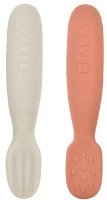 Набор ложек Beaba 2pcs Terracotta/Velvet Grey (913579) фото №3 — интернет-магазин Desire.md