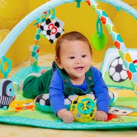 Covor joc pentru copii Bright Starts Grip & Kick Oball (17165) imaginea #6 — magazin online Desire.md