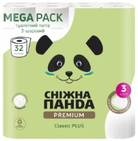 Hârtie igienica Снежная Панда Premium Classic Plus 3 plies 32 rolls