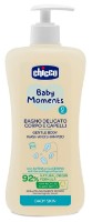 Gel de duș pentru bebeluși Chicco Baby Moments Delicat 500ml