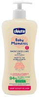 Gel de duș pentru bebeluși Chicco Baby Moments Micellare Sensitive 500ml