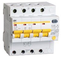Siguranță automată diferențială IEK MAD10-4-025-C-100