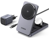 Зарядное устройство Ugreen 2-in-1 Magnetic Wireless Charger (45025)
