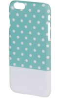 Чехол Hama Lovely Dots Cover for Apple iPhone 6 Mint/White (138227)