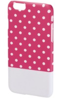 Husa de protecție Hama Lovely Dots Cover for Apple iPhone 6 Pink/White (138228)