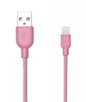 USB Кабель Remax Lightning cable Souffle Red