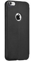 Husa de protecție Hoco Flip case Nappa leather iPhone 7 Black