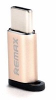 Cablu USB Remax Micro-type C USB Adapter Gold