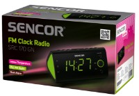 Radio cu ceas Sencor SRC 170 GN