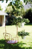 Цветочный горшок Elho Corsica Hanging Basket 30cm White (7531943015000)