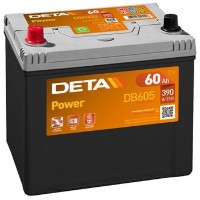 Автомобильный аккумулятор Deta DB605 Power