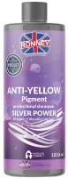 Шампунь для волос Ronney Silver Power Anti-Yellow 1L (00049)