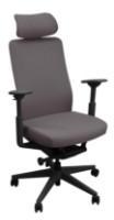 Scaun de birou Deco Nelson 8016A Dark Grey/Black (FBNLS-CSY-DGRYBLK)
