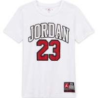 Tricou pentru copii Nike Jordan Practice Flight White, s.M