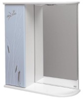 Шкаф с зеркалом Mashtab Stuff 1654 600x200x720mm White/Blue