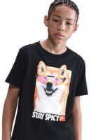 Tricou pentru copii Nike Sportswear Photo Shiba Black, s.S imaginea #3 — magazin online Desire.md