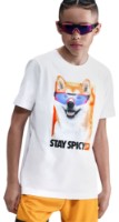 Tricou pentru copii Nike Sportswear Photo Shiba White, s.M imaginea #3 — magazin online Desire.md