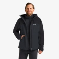 Geacă pentru bărbați Jack Wolfskin Wild Places 3in1 M Phantom, s.L