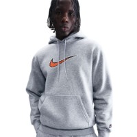 Мужская толстовка Nike Sportswear Club Neo Varsity Dark Grey Heather/Light Smoke Grey/Black, s.XXL