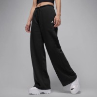 Женские спортивные штаны Nike Jordan Brooklyn Fleece Open-Hem Black/White, s.L
